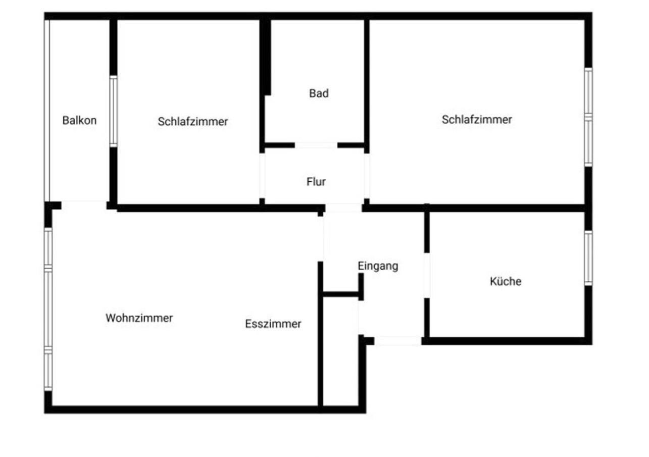 3 Zimmer, 68Qm, Parkplatz, Messe Dus, Logport, Duisport Duisburg Exterior photo